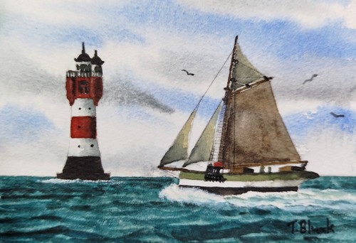 Original aquarell - original,