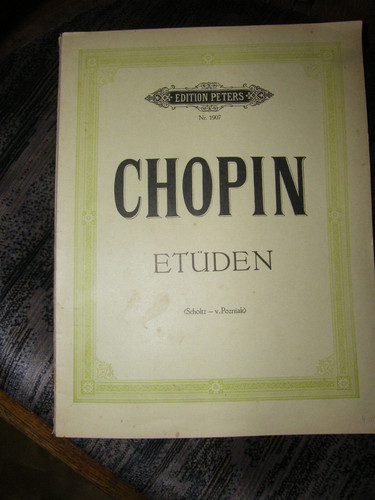 Edition peters 1907 chopin - nr.,