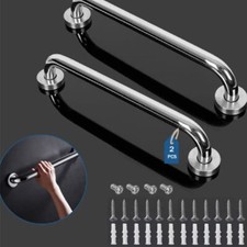 2x Edelstahl Haltegriff Sicherheit Handlauf für Bad Dusche Badgriff Rutschfeste