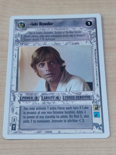 Decipher swccg premiere - premiere, wb