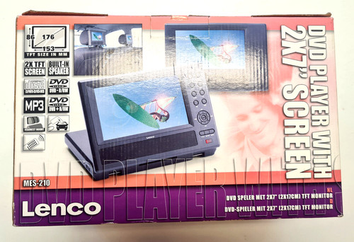 Tragbarer dvd player - tragbarer, mit