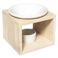 Duftlampe, Bambus, 11,5 x 11,5