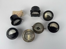 Konvolut Messgeräte Einbauinstrument Rundinstrumente Amperemeter - Voltmeter