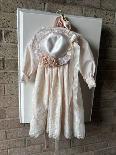 Vintage mädchen spitze - mädchen, kleid