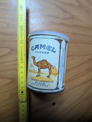 Alte camel filters blechdose - alte, camel-filters-blechdose