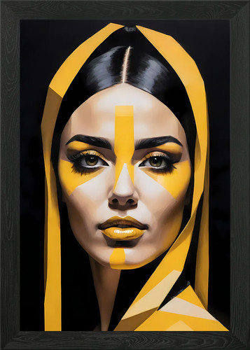 Pop art frau portrait - art,