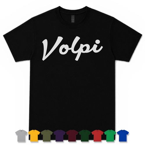 Volpi retro script - volpi, t-shirt