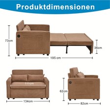 Schlafsofa mit schlaffunktion - mit,