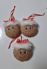 3 Lebkuchen,  Weihnachtsdeko,  Hängedeko, Anhänger
