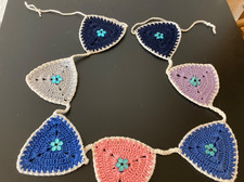 Bunte  Wimpelkette* Girlande