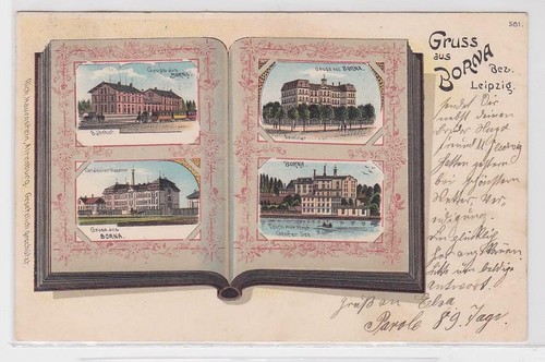 30209 lithographie gruß - 30209,