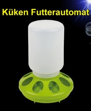 Geflügel 🐤 KÜKEN FUTTERAUTOMAT 🐤 Wachteln Hühner Vögel Zubehör