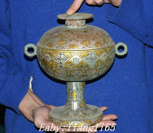 Old dynasty bronze ware - 9",