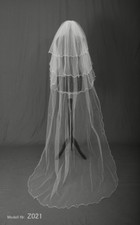 Schleier Z021 in Farbe Ivory