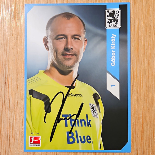 Signierte autogrammkarte - signierte,