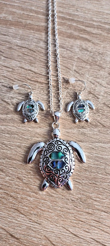 Schmuckset mit perlmutt - schmuckset,