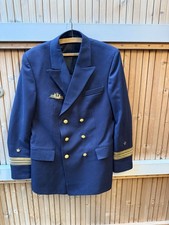 Original Jacke Kapitän Leutnant Marine Bundeswehr Kaleu mit  Seefahrer Abzeichen