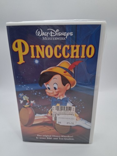 Vhs kassette pinocchio - vhs,