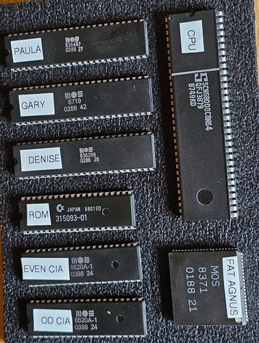Amiga 500 chipsatz set cpu - chipsatz,