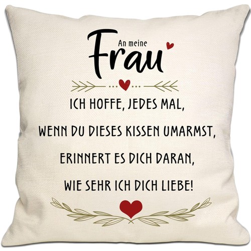 Kissenbezug liebe valentinstag - kissenbezug,