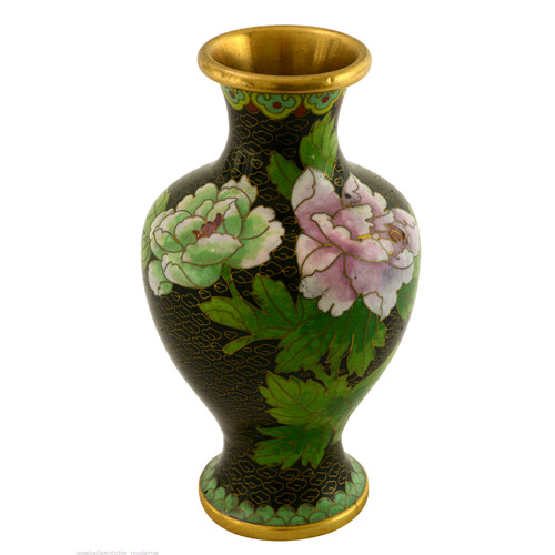 Vase bronze cloisonné - vase, antikes