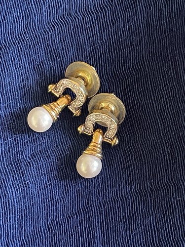 Vintage cabouchon vergoldet - vintage,