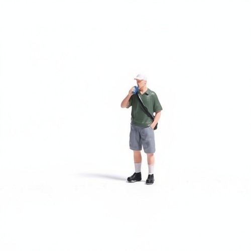 Handbemalte figur modepuppe - handbemalte,