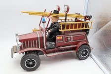 Blechauto Feuerwehrauto Oldtimer zum RC umgebaut 35cm Länge 