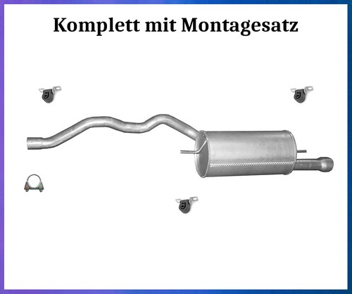 Endschalldämpfer t4 - vw,