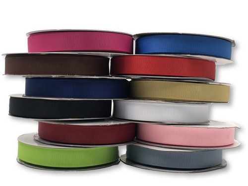 Ripsband uni dekoband - ,