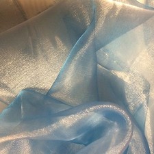 CRYSTAL ORGANZA in  HELLBLAU