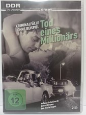 Kriminalfälle ohne Beispiel - Tod eines Millionärs | DDR TV-Archiv | 2 DVD's 