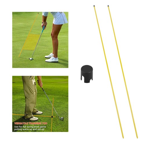 Golf ausrichtung stick putting - ausrichtung,