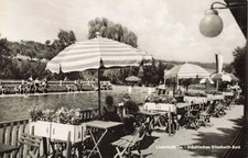 Liebstadt - Städtisches Elisabeth-Bad - Postkarte DDR 1961 - gelaufen