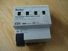 Berker Instabus KNX/EIB Schaltaktor 4fach | 16A | Schließer | REG | 7531 40 16