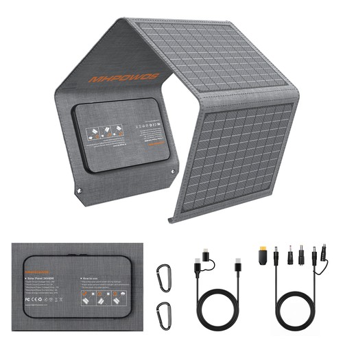 Faltbar solarpanel 40w - solarpanel,