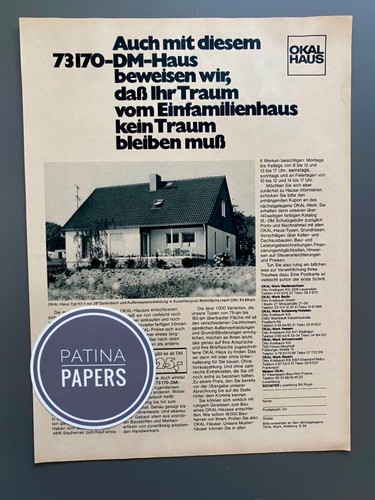 1971 okal haus fertighaus - 1971,