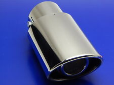 Auspuff blende Chrom Universal