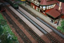 10 Gleiseinlagen Spur Z 1:220