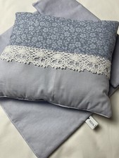 Puppenbettwäsche Puppendecke Puppenwagen Bettwäsche Decke Kissen Limited 2tl Set