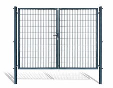 Doppeltor, anthrazit