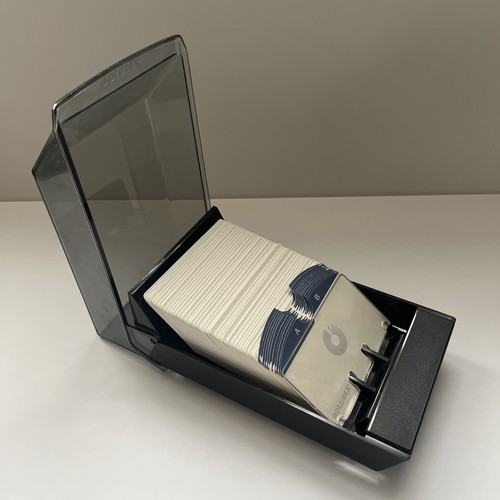 Vtg rolodex vip24c covered - vtg,