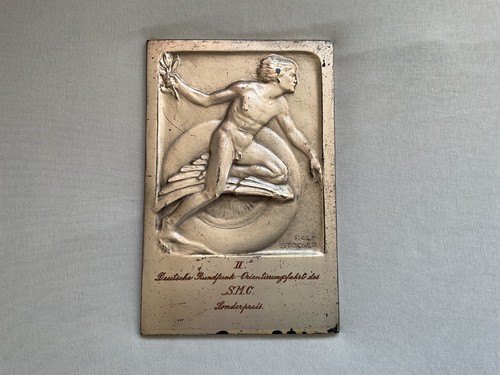Alte plakette wandbild rolf - /,