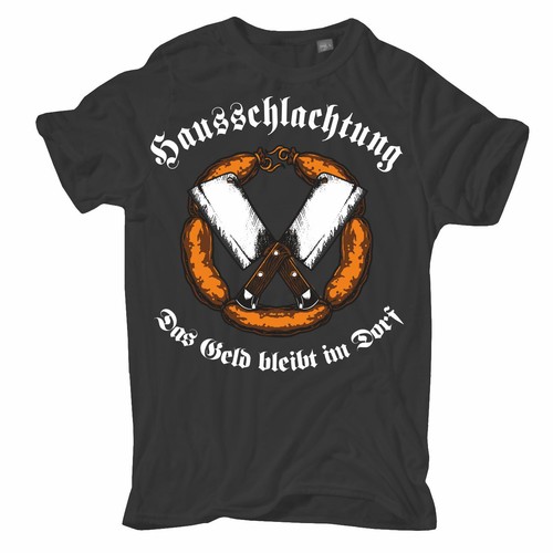 Herren shirt hausschlachtung - herren,