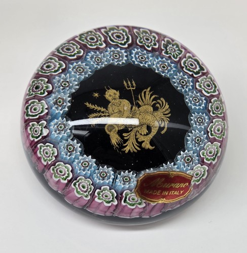 Murano glas briefbeschwerer - murano,