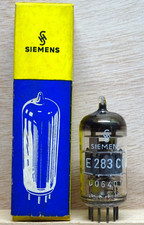 SIEMENS E283CC triple mica NOS NIB über 100% ✅ balanced Tube Röhre RARE selten