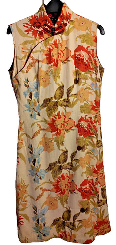 Leinen sommerkleid floral - leinen,