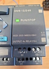 Siemens LOGO DM8 12/24R Erweiterungsmodul  6ED1 055-1MB00-0BA1 Neuwertig LOGO6!