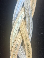 925 Sterling Silber Mit 3 Arten Gold Vergoldet Selten Rar Luxus Edel Gepunzt Ech