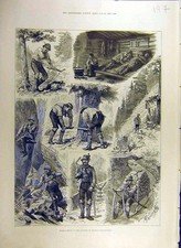 Original alter antiker Druck